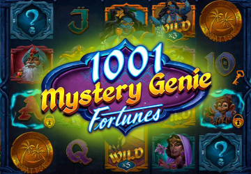 Игровой автомат 1001 Mystery Genie Fortunes в Vulkan Platinum казино